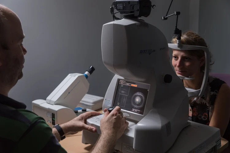 Eye measurement experiment