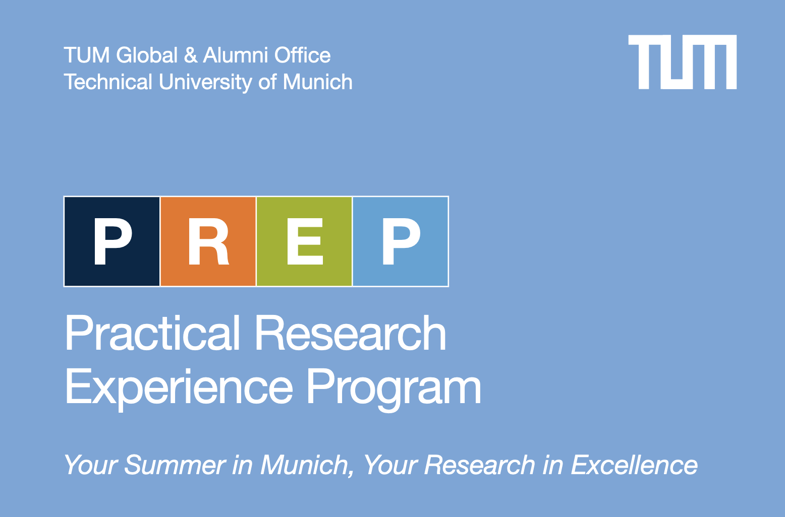 Summer interns join TUM as part of the Practical Research Experience Program (TUM PREP)