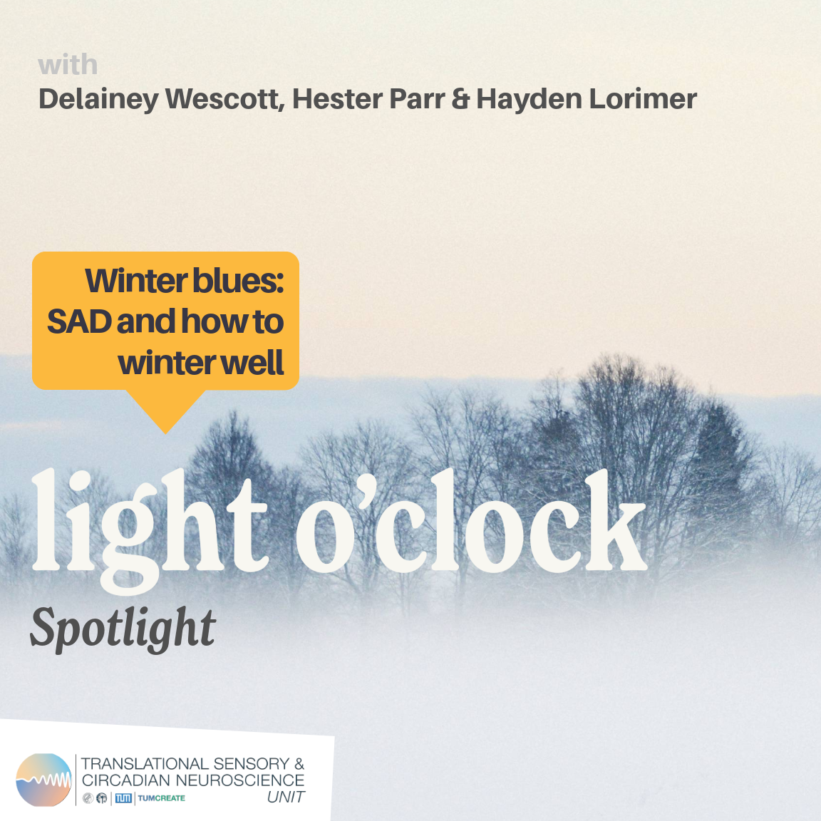 Spotlight: Winter blues: SAD and how to winter well